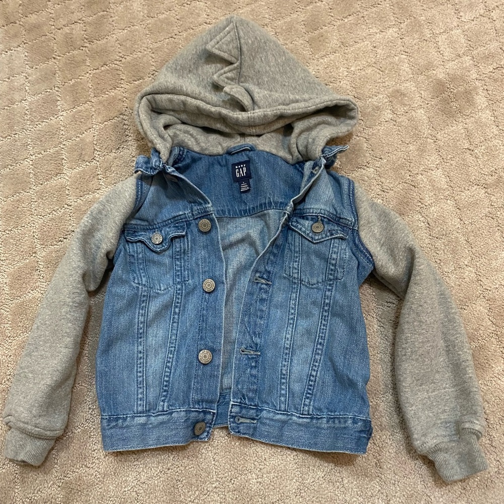 Toddler boys gap dino jean jacket
